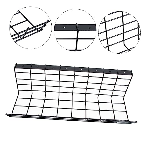 HOMSFOU Organizador de Cables Bajo Escritorio Racks de Almacenamiento de Hierro Versátil para Oficina en Casa y Armario Diseño Ventilado miniatura 2