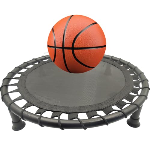 Kim Mai Silent Basketball Rebounder - Indoor Dribbling Trainer with Soundproof Design, Portable...
