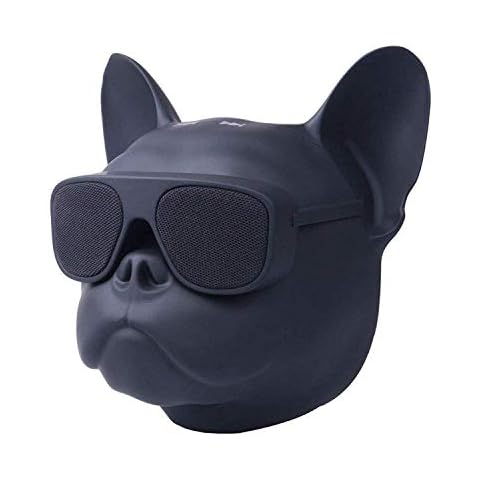 Dubbs Hardware - Stylin' Bulldog Speaker! 8W Wireless Portable Bluetooth Speaker Stereo - French Bulldog Speaker for Phone, Computer, Tablet - Cool Unique Dog Lover Gift Cover