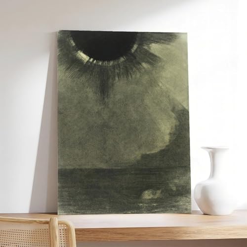 Impression sur toile Le Noyé Odilon Redon pour habiller un mur vide