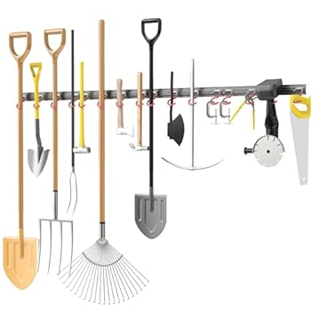 best wall-mounted garden tool organizers