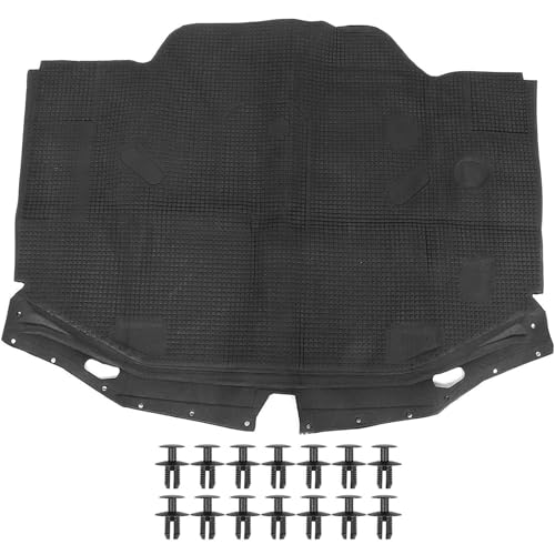 Coche accesorio 1296802025 92833022628 0140680012 coche Hood aislamiento pad para R129 SL320 SL500 SL600 calor protecciones Esterillas