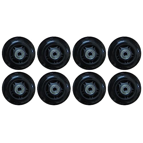 8 Paquete De Ruedas De Skate En Línea 82A con Rodamientos (Varias Opciones De Tamaño Disponibles), Destinadas Al Reemplazo De Ruedas De Patines, Ruedas De Patines,70mm