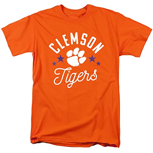 Clemson University Official Tigers Unisex Adult T Shirt,Tigers, X-Large