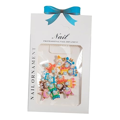 WOFASHPURET Beautiful Nail Art Accessories DIY Nail Art Supplies Creative Charms Metal Ornaments for Home Manicure Random Style