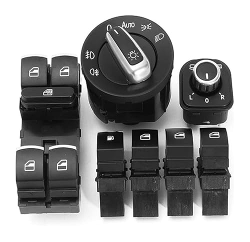 Interrupteur de commande de fenêtre électrique pour VW Golf MK5 MK6 Passat B6 5ND959565B