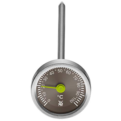 WMF Termómetro analógico para carne de 3 cm, termómetro para asados, termómetro instantáneo con sonda analógica hasta 100 °C