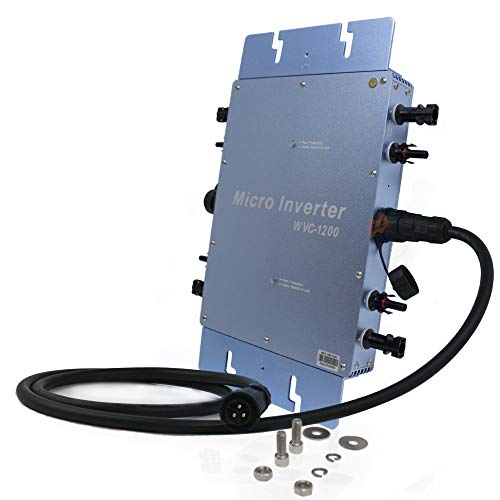 Marsrock IP65 Waterproof 1200W Micro Grid Tie Solar Inverter 22-50VDC to 80-160VAC Pure