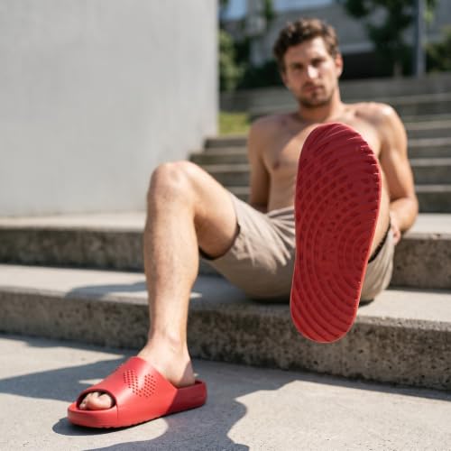 Image of CHUPPS Chupster Men's Orthopedic Slippers | Soft Cushioned Footbed | Lightweight Flip Flops | Anti-Skid Sole | Comfortable Daily Wear Chappals