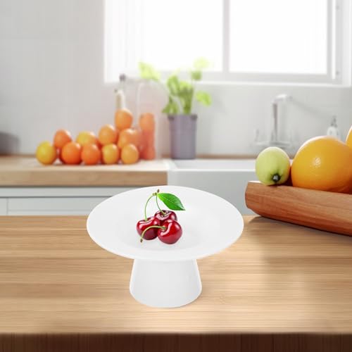 Bandeja de cerámica multifuncional para frutas centro de mesa de color claro elegante 6