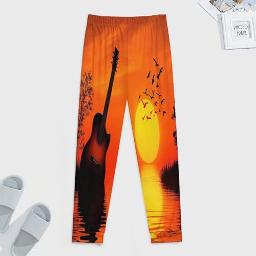 Abstract Guitar Men's Pajamas Pants Lightweight Sleep Lounge Pant Pjs Bottoms Casual Sleepwear 4XL4