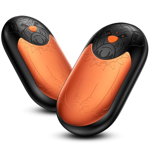 24 Stunden Heizung Handwärmer Elektrisch | 2er Set Tragbarer Wiederaufladbarer Handwärmer mit 3...