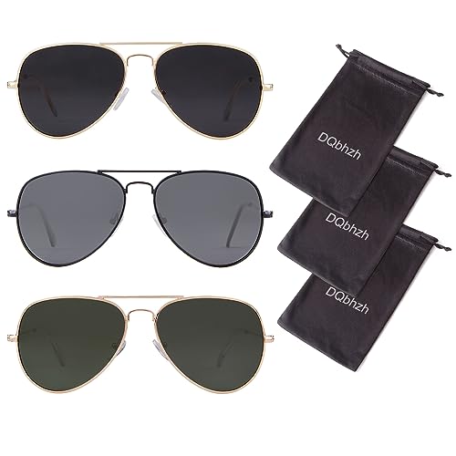 Image of Classic Aviator Sunglasses Retro Aviator Sunglasses for Women Men UV Blocking