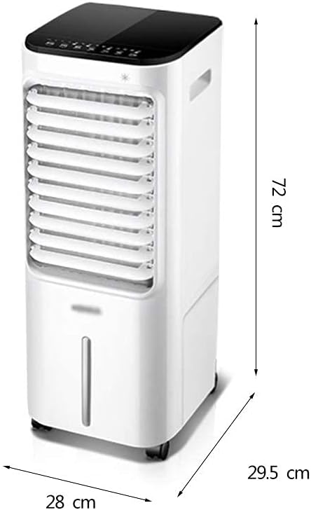 Air Cooler for Home Office Air Coolers Evaporative Coolers Air Conditioner Portable Evaporative Small Misting with Remote Control Humidifier Fan and Bladeless Noiseless Fan for Office Dorm