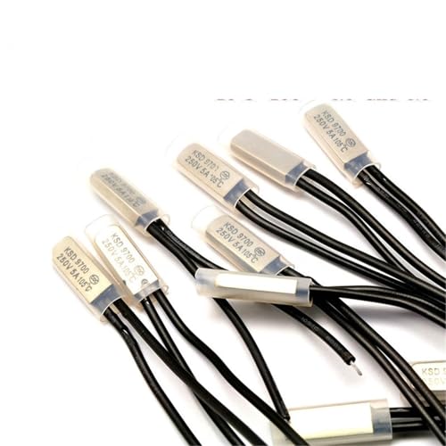 Interrupteur de température KSD9700 50°C NO bimétallique 250V 5A