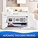 Brother MFC-J805DW INKvestmentTank Color Inkjet All-in-One Printer with Mobile Device and Duplex Printing with Up To 1-Year of Ink In-box, White, One Size, Amazon Dash Replenishment Ready