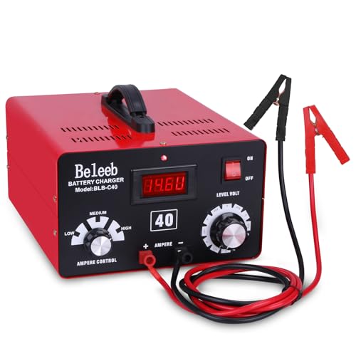 Image of Multi-Voltage Battery Charger 12V 24V 36V 48V 60V 72V for LiFePO4, Lithium Batteries, High Voltage Pulse Desulfator for Lead-Acid, for Car, Golf Cart, RV, Marine, Boat