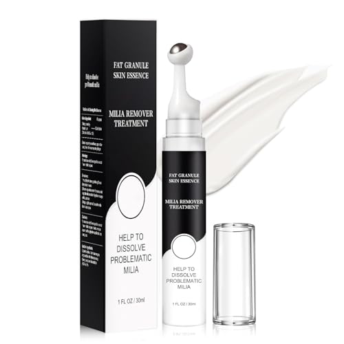 Sérum anti-milium, huile essentielle anti-imperfections pour le visage, sérum contour des yeux pour la dermatite sébacée, purifiant et anti-imperfections, soin quotidien