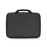 netbook windows 7 starter fermeture velcro pour maintenir l'ordinateur portable en place et deux poignées pour un transport facile