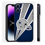 Dallas Football Designed for iPhone 11 Case, Silicone Shockproof Slim Thin Rugby Theme Phone Case for iPhone 11 6.1 inch Blue