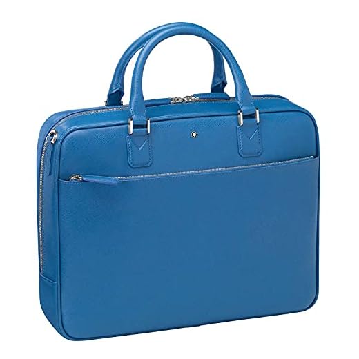 Montblanc Sartorial - Portadocumentos, Color Turquesa