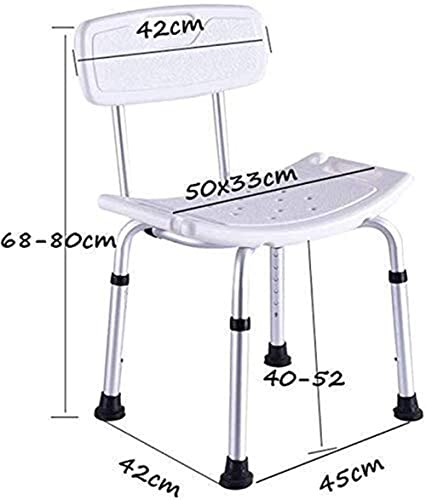Tabouret de douche confort blanc pour assise stable 150kg - 3