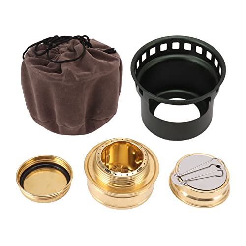 Alcohol Stove, Portable Alcohol Trangia Alcohol Stove with Extended Handle for Camping Picnic (Dark Green)