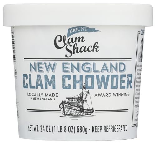 Blount Clam Shack, New England Clam Chowder, 24 Ounce