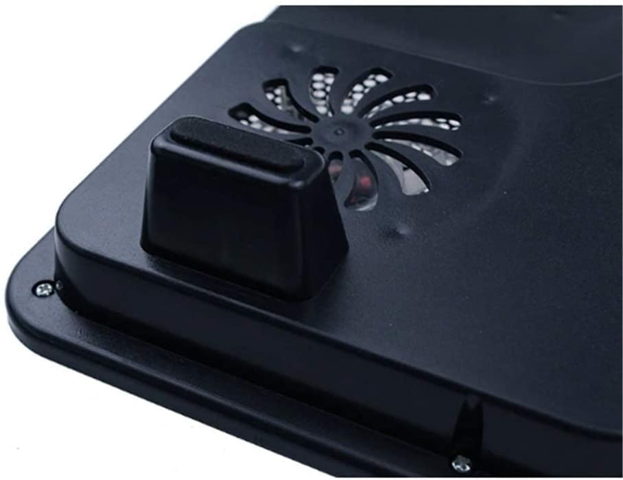 Base refrigeradora para laptop de juego con 5 ventiladores silenciosos para laptops de 14 y 15,6 pulgadas miniatura 4
