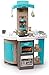 Smoby Tefal Opencook Bubble Cucina Giocattolo Pieghevole e salvaspazio, con Suono, per Bambini dai 3 Anni in su, con Molti Accessori, Blu, Grigio, Bianco, Colore Blau, Grau, Weiß, 7600312201