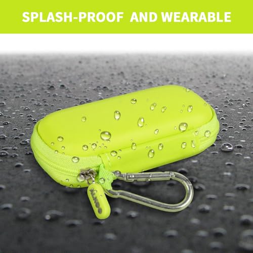 Image of USB Flash Drive Case, SD Card /Thumb Drive /Memory Cards Holder, Bag Only | SDXC /SDHC Storage, Electronic Accessories Organizer for SanDisk / for Samsung, for Students /IT /Office /School /Travel, Green