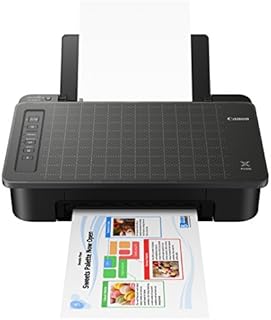 Canon TS302 Wireless Inkjet Printer, Black, Works with Alexa