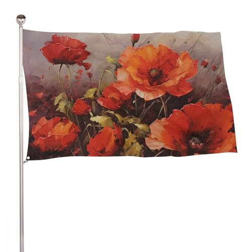 Drapeaux de jardin peinture à l'huile grand drapeau de ferme et décoration intérieure