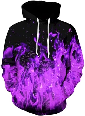 Ahegao Unisex Novelty Hoodies 3D Printed Graphics Fleece Pockets ...