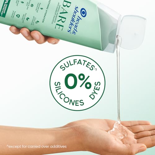 Image of Head & Shoulders BARE Anti-Dandruff Shampoo, Soothing Hydration, Sulfate-Free, Silicone-Free, Dye-Free, Gentle shampoo, 400ml