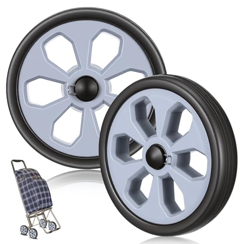 Roues de remplacement pour chariot de courses en extérieur et supermarché pour un transport stable