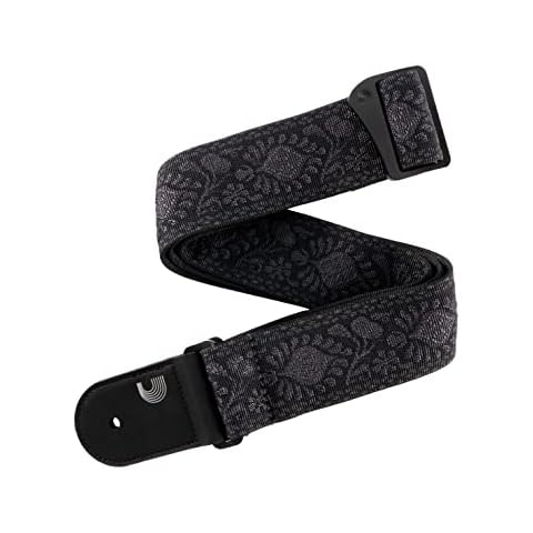 D'Addario Woven Guitar Strap - Monterey Black Cover
