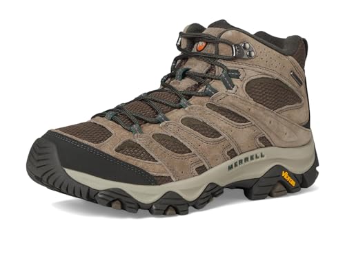 Image of Merrell Men's Moab 3 Mid Waterproof Hiking Boots
