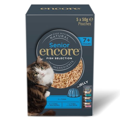 Encore Senior Cat Food, Tuna & Fish in Jelly
