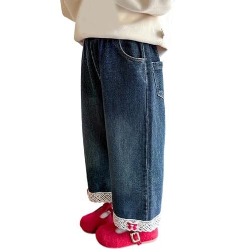 Fitooles Cold Weather Girls Pants with Fleece Inner Layer Flexible Waistband All Day Warmth Comfortable Winter Long Girls Fashionable Winter