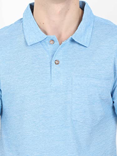 Image of ECOLINE Clothing Eco-Friendly Men's 50 /50 Blend Polo T-Shirt (Pack of 2)