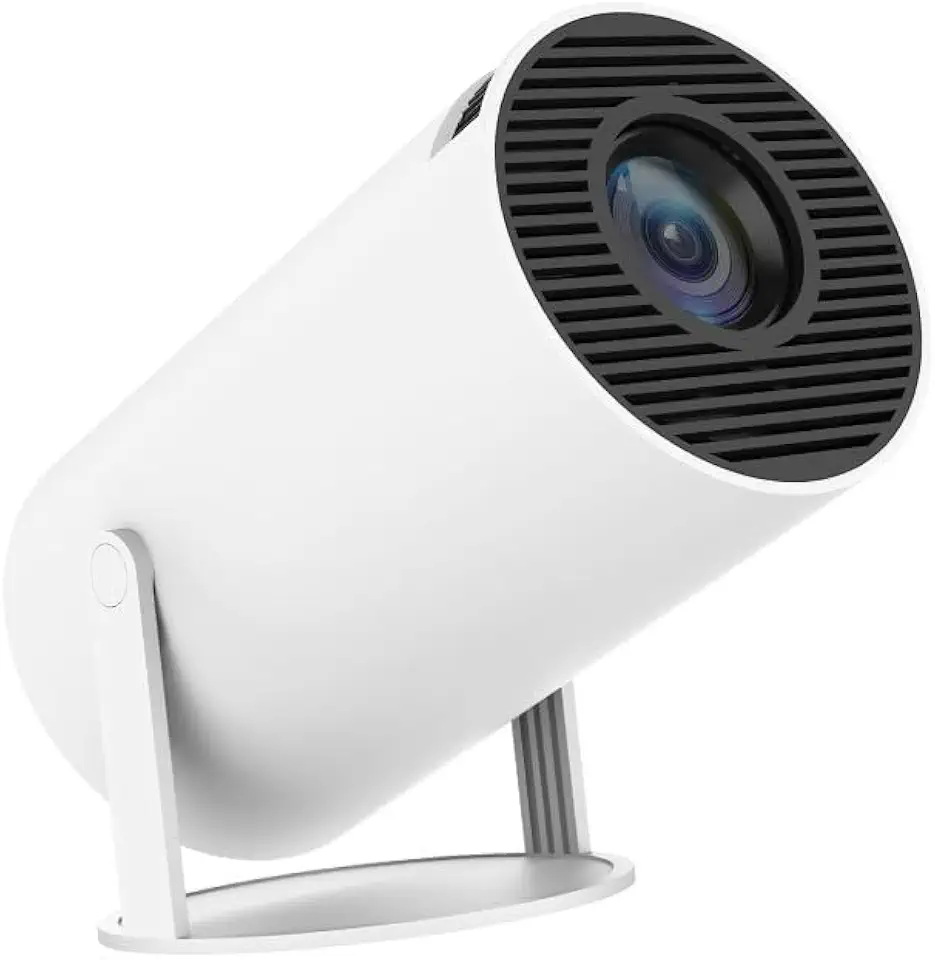 Mini Projetor Portatil com Wifi 5G, Bluetooth e Android. Projetor até 4K 1080P Full HD Suporte e 8000 Lumens. Correção automática de Projeção e trapézio de ajuste de 180º