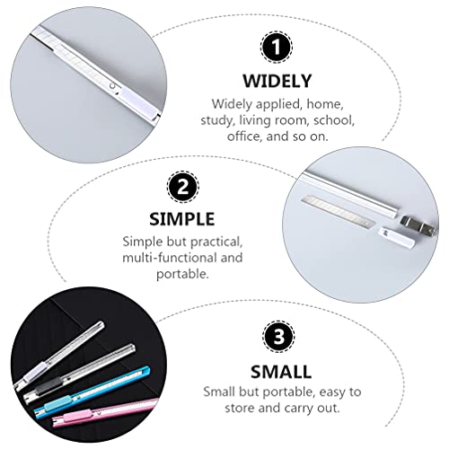 Yardwe 6Pcs Intrekbare Utility Messen Opener Student Express En Envelop Uitpakken Kantoor Papier Snijden Kunst… - Afbeelding 8