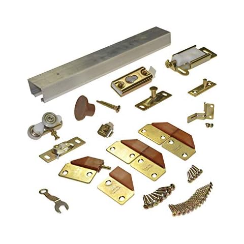Johnson Hardware L.E Johnson 100FD362 4-Panel Hardware Set 36" - 2 Door System Cover