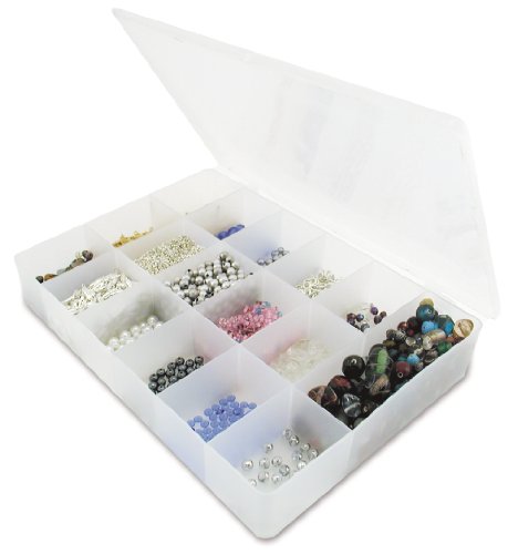 Image of Beadalon Bead Box 7-Inchx11-Inch 17 Bin