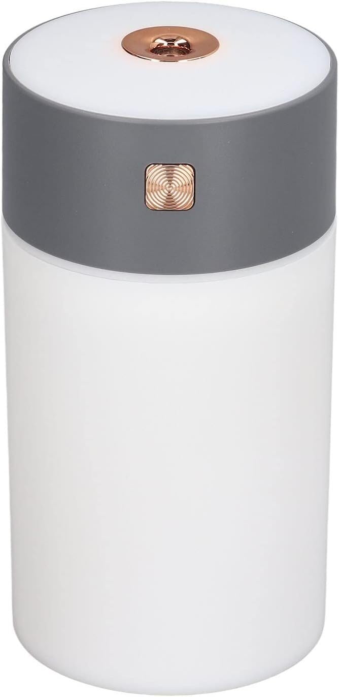 Humidificateur de bureau brume froide contre la peau sèche gris 300ml