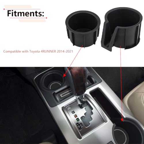 Inserto Portavasos RLB-HILON para Toyota 4Runner 2014-2021 miniatura 2