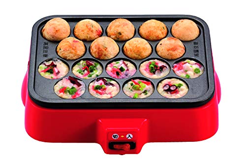 Amazon | 着脱式 角型 電気たこ焼器 | HOME SWAN | たこ焼き器 通販