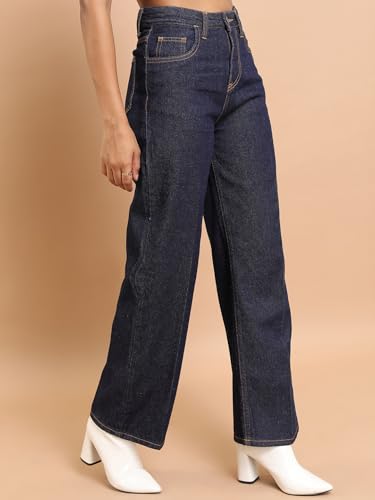 Image of Tokyo Talkies Women High Waist Straight Fit Jeans
