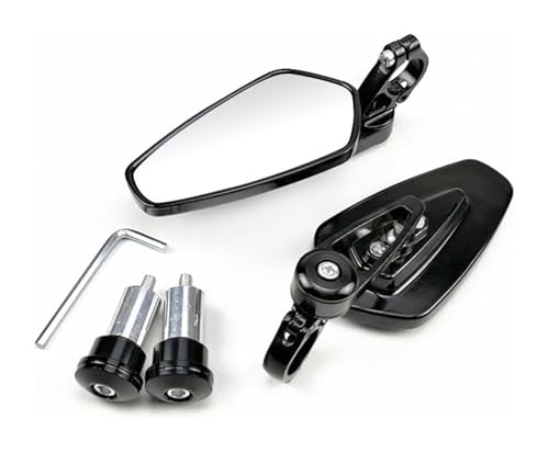 Espejos retrovisores para moto de 7/8 pulgadas ideales para esquivar el tráfico urbano en scooter